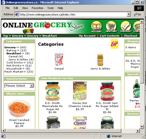 Online Grocery Store
